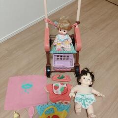 ぽぽちゃんお買い物ベビーカー＆ねねちゃんお世話セット