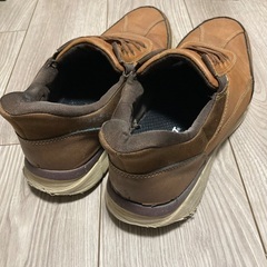 ブランド本革スニーカー28センチの画像