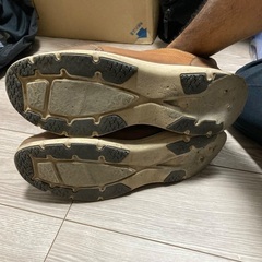 ブランド本革スニーカー28センチの画像