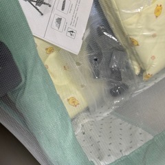 ベビーベッド 組立品 新品 未使用 訳あり品 定価13000円の画像