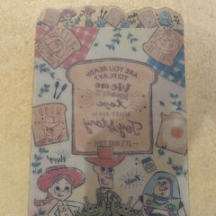 トイストーリー　下敷き　中古の画像