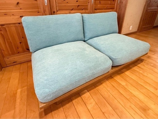 2人掛けソファ MOMO natural  CLOWD LOW SOFA 2P