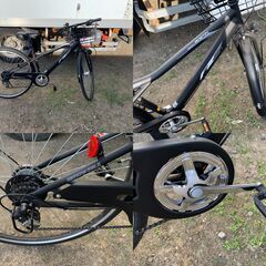 サギサカ アメリカンイーグル aostin 自転車 クロスバイク 27インチ 6段変速 中古現状品の画像