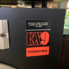 東芝8トラックテーププレーヤー/ カセットレコーダーKT-EX9の画像
