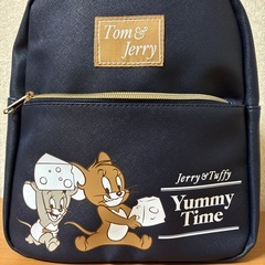 新品未使用　トムとジェリー　tom&jerry   ネイビー　の画像