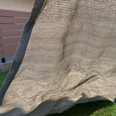 タープ　日除け　サンシェード　Shade Sail 3m x 3m x 3mグレーの画像