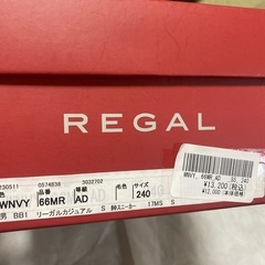 新品 REGALスニーカーの画像