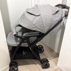 Joie(ジョイー) ベビーカー スマバギ・メッシュ A型 両対面式ベビーカー 軽量 グレーフランネルの画像
