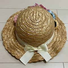 マザウェイズ 麦わら帽子 【子供用】美品の画像