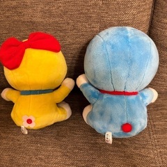 ドラえもん　ドラミちゃん　ぬいぐるみセットの画像