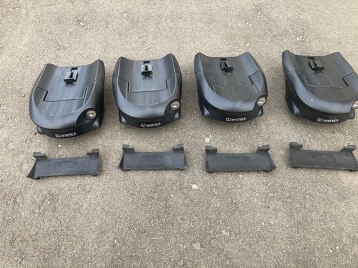 ④カーメイト(CARMATE) inno XS450 エアロベースステーフラッシュレール用