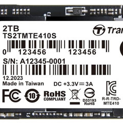 Transcend M.2 NVMe SSD 2TB 2242