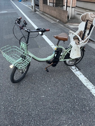 子供乗せ自転車ビッケ (スカイ) 江戸川の電動アシスト自転車の