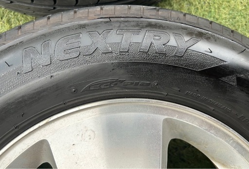 7月8日　お取引終了　バリ溝！　22年製　145 80 r13 ブリヂストンタイヤ　アルミホイール　4本セット 