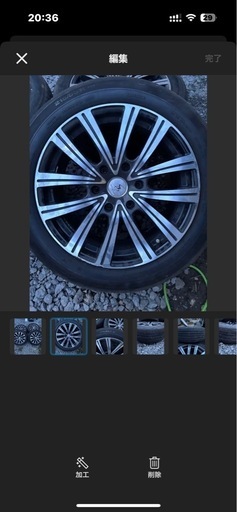 ハイエース　キャラバン　ホイール