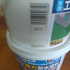 新品未開封　エポキシ防水塗料　水性　白の画像