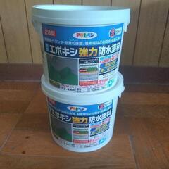 新品未開封　エポキシ防水塗料　水性　白の画像