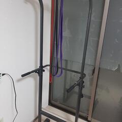 【取引決定済み】懸垂マシン　ぶら下がり健康器　懸垂チューブ付きの画像