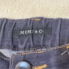 ソフトデニムのパンツの画像