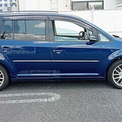 ★車検R7/10★H22年VWゴルフトゥーラン★ハイライン★7AT★カロッツェリアナビ★フルセグTV★純正17アルミ/ETC他の画像