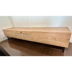 ラタン テレビ台(収納家具)の中古が安い！激安で譲ります・無料