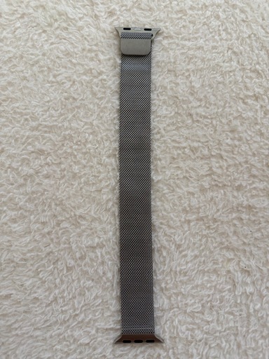 【美品】Apple Watch 純正 バンド　グラファイトミラネーゼループ