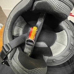  【バイク用ヘルメット】STRAX SJ-9｜Lサイズ｜ブラック｜未使用に近い｜美品 🛵の画像