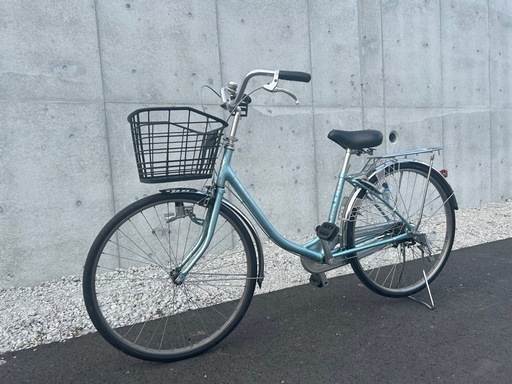R4 ブリヂストン EB60U B8K　エブリッジ EBRIDE 26インチ 自転車　水色 学生さん ママチャリ お買い物 現状