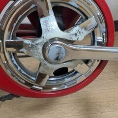 ノーブランド ママチャリ 6速 27インチ 前後かご付き 手渡し限定　の画像