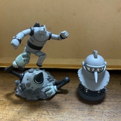 グリコのおまけ　鉄人28号　フィギュアセットの画像