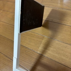 ホワイトタオルハンガー 伸縮 洗濯機 マグネットの画像