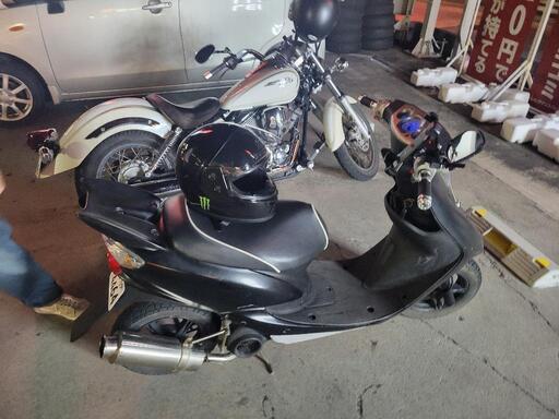 ヤマハ JOG(SA16J)2サイクル 実働中古車 タイヤ前後バリ山