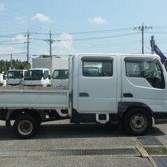 H.19(2007)年 マツダ タイタンダッシュ 2.5 ダブルキャブ ワイドロー DX ディーゼル ホワイト オートマ　ETC　エアコン　パワステ　パワーウィンドウ　集中ドアロック　Rエアバック　左電動格納ミラー　車検7年8月　17295の画像