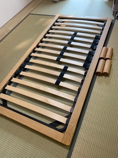 無印良品ベッドフレーム木製