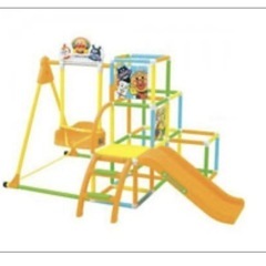 アンパンマン　ブランコパークDXとジャングルジム
