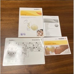 medela swing電動さく乳器セットの画像