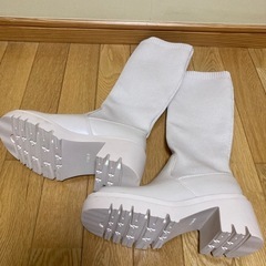 ロングブーツ22.5cmの画像