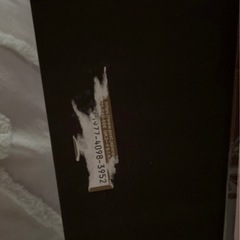 【シール跡あり】ラック付きデスクの画像