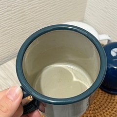 ホーローマグカップ　4個セットの画像