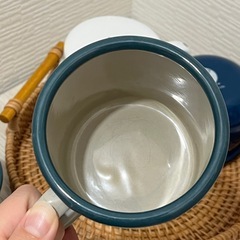 ホーローマグカップ　4個セットの画像