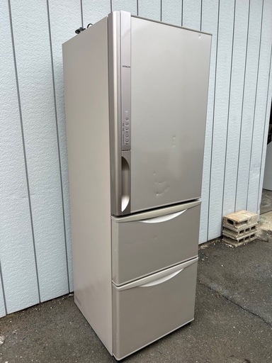 1152 設置まで対応　日立　大型冷蔵庫　3ドア　自動製氷機能付き　ブラック 1152 設置まで対応 日立 大型冷蔵庫 3ドア 自動製氷機能付き ブラック