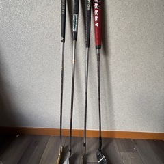 ゴルフパター4本セット（BULLS EYE、Rawlings、O...