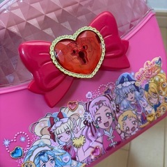 ハグっとプリキュア　ケース　宝箱　の画像