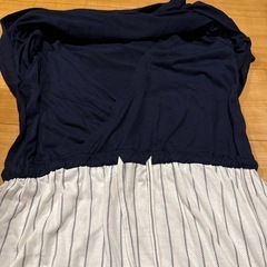 授乳孔つき夏用ワンピースの画像