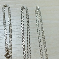 SV925 シルバー 銀製品 ネックレス 12本 まとめての画像