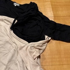 秋冬用セパレートタイプ授乳孔付きウェアの画像