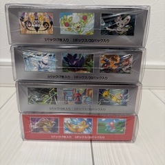 【シュリンク付き】ポケモンBOXまとめ売りの画像