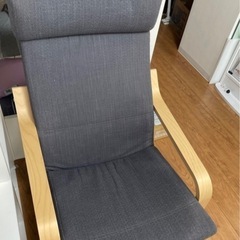 【受け渡し相手確定】IKEA 椅子 POÄNG ポエング スキフテボー ダークグレーの画像