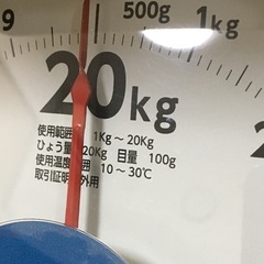 キレイ　数回使用　20kg 上皿自動ハカリ  はかり 秤　の画像