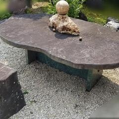 ヴィンテージ 大理石 ガーデン マーブルテーブル チェアー一脚